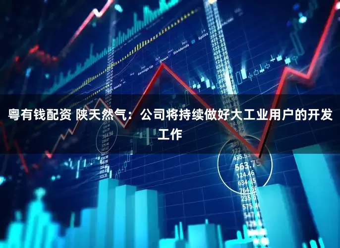 粤有钱配资 陕天然气：公司将持续做好大工业用户的开发工作